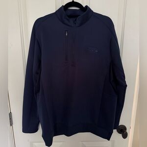 Antigua Men's Seattle Seahawks Quarter-Zip Pullover Shirt